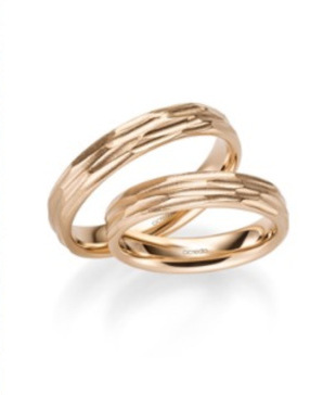 Anillo de boda con acabado Nature